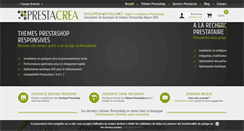 Desktop Screenshot of prestacrea.com